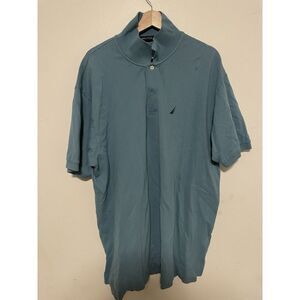 Nautica‎ Mens Pink Salmon Color Short Sleeve Polo Size XXL